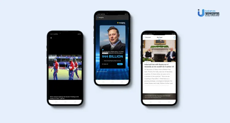 Short news app development