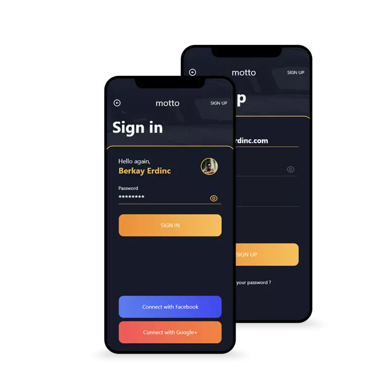 Social signup feature for bus ticket booking app development